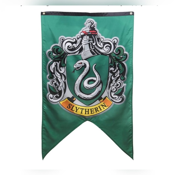 Harry Potter Slytherin Wall Banner - Picture 1 of 12